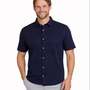 Croft & Barrow Blue Button Down Shirt NEW